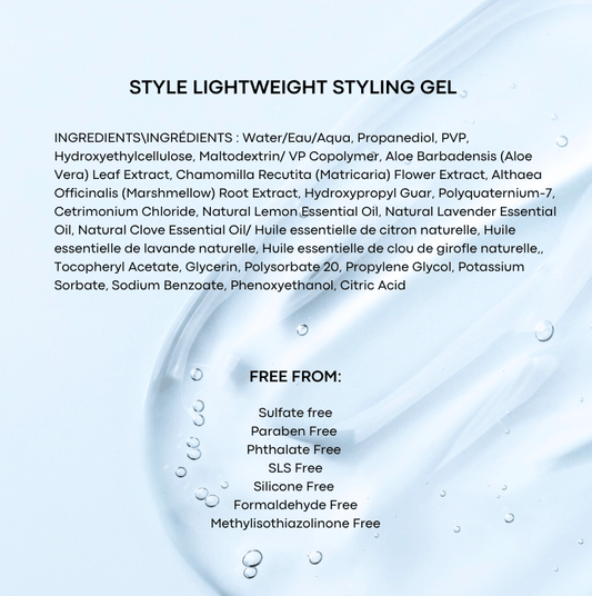 BEHIND THE SCENES: Style Lightweight Styling Gel