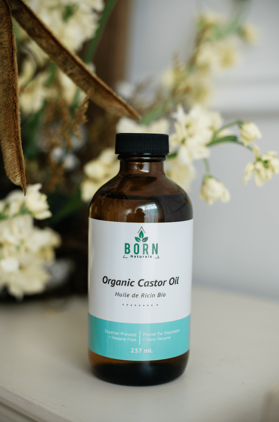Organic Hexane-Free Expeller Pressed Castor Oil