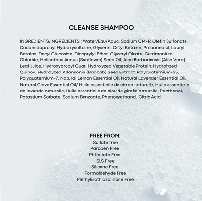 CLEANSE – Scalp Detox Shampoo for Stronger, Shinier Hair