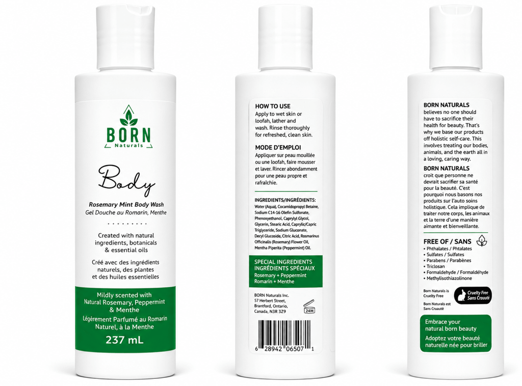 BODY – Rosemary Peppermint Daily Wash