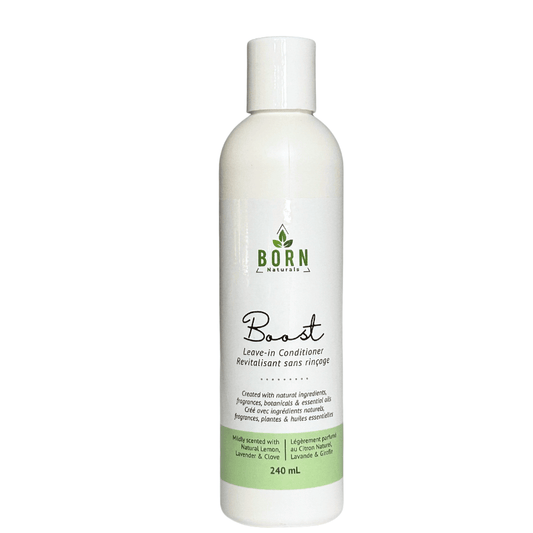 BOOST – Leave-In Conditioner for Strength, Shine & Frizz Control