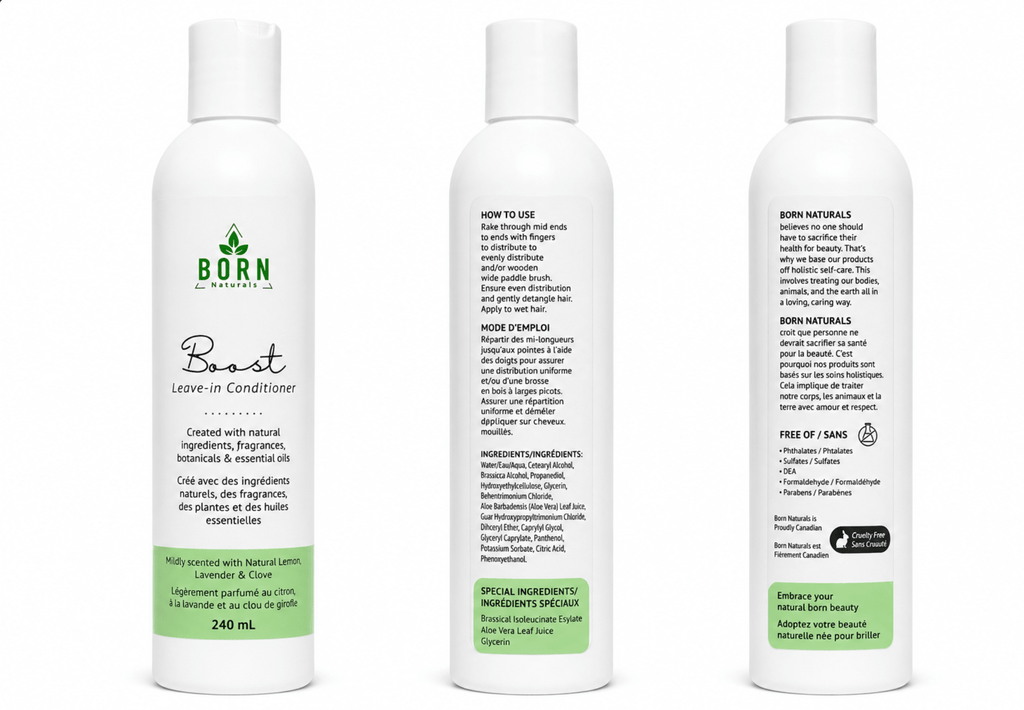 BOOST – Leave-In Conditioner for Strength, Shine & Frizz Control