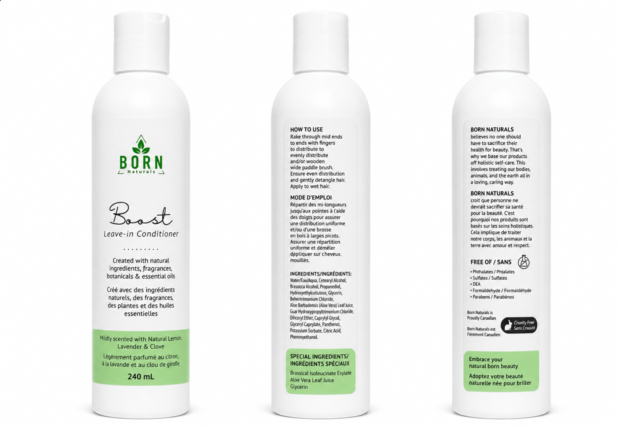 BOOST – Leave-In Conditioner for Strength, Shine & Frizz Control