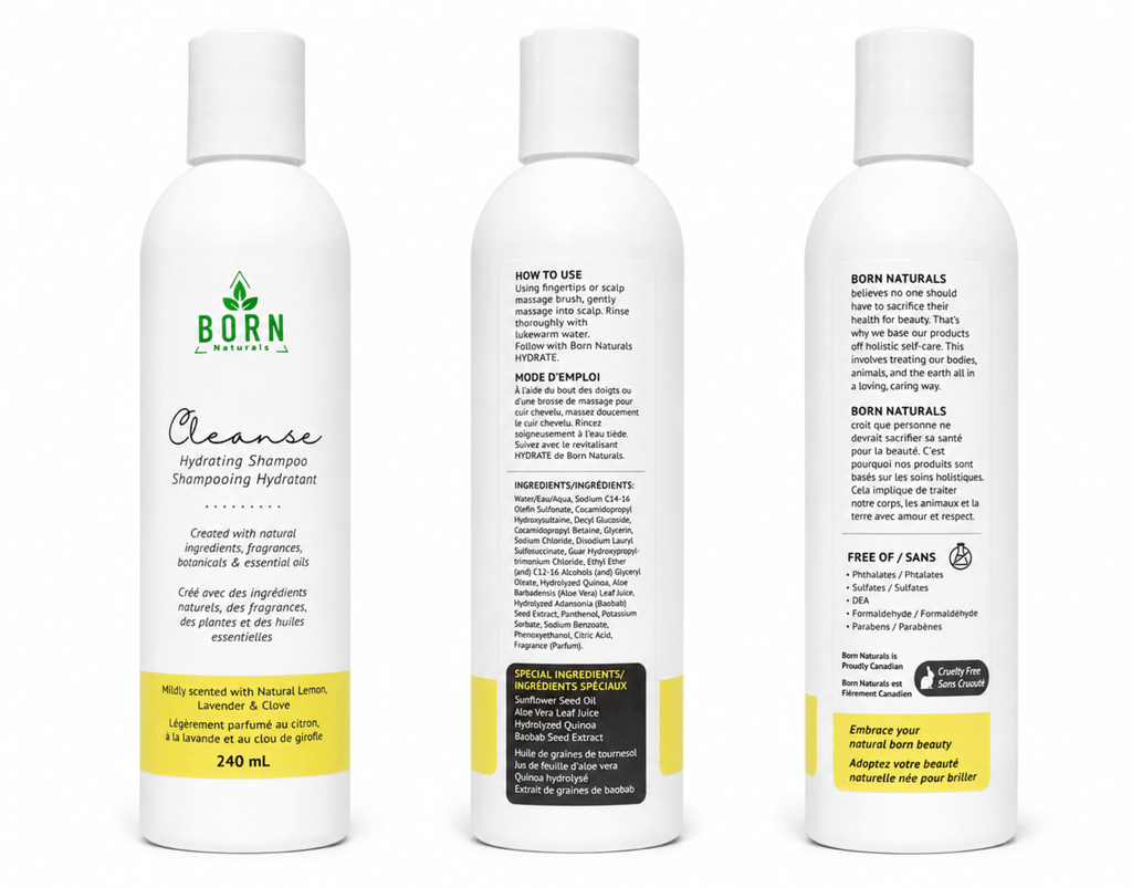 CLEANSE – Scalp Detox Shampoo for Stronger, Shinier Hair