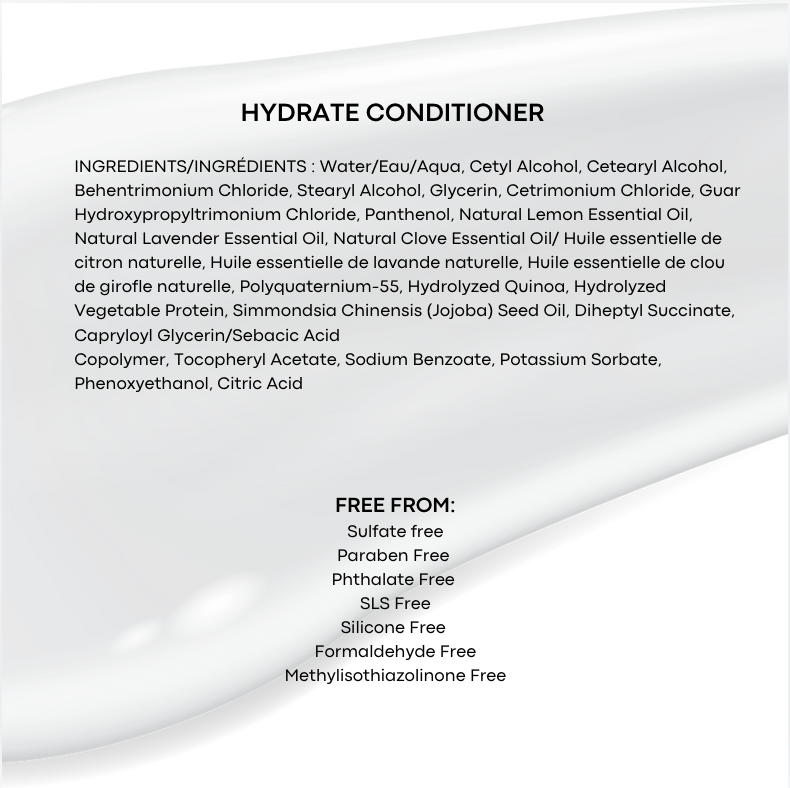 HYDRATE – Weightless Conditioner for Shine, Softness & Strength