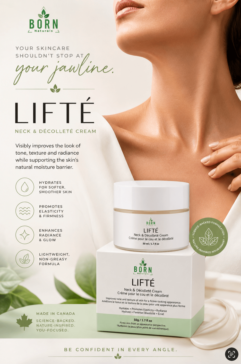 LIFTÉ Neck & Décolleté Cream