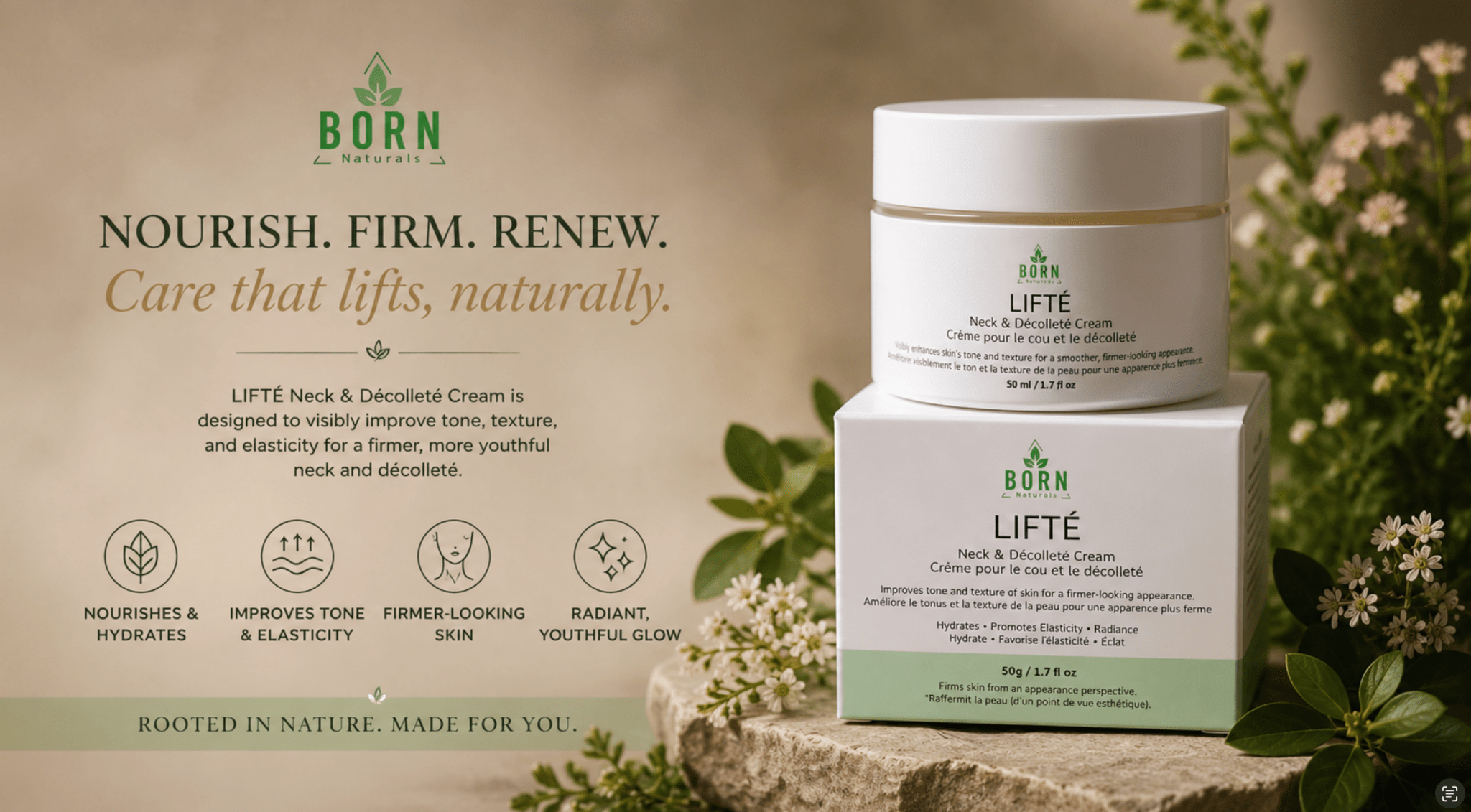 LIFTÉ Neck & Décolleté Cream
