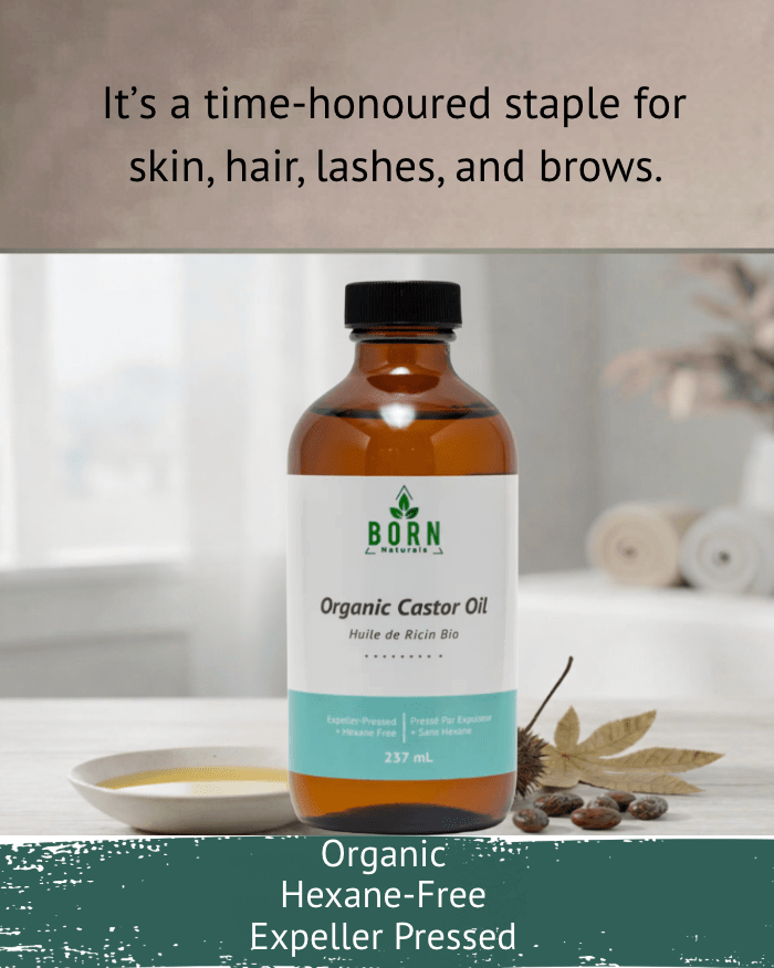 Organic Hexane-Free Expeller Pressed Castor Oil