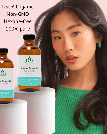 Organic Hexane-Free Expeller Pressed Castor Oil