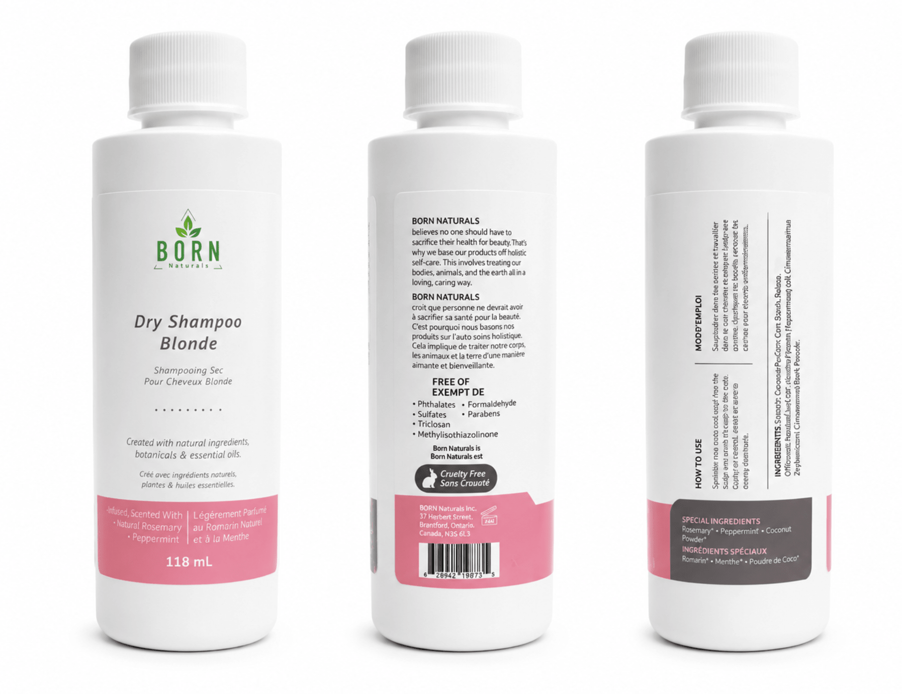 ROOTED – Plant-Based Dry Shampoo