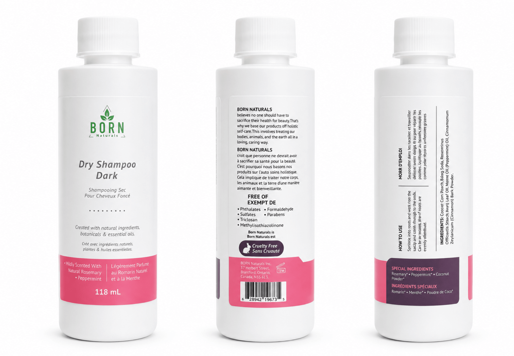 ROOTED – Plant-Based Dry Shampoo