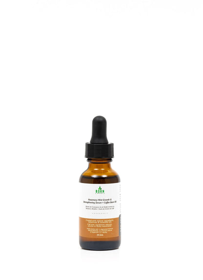 Rosemary Mint Growth & Strengthening Scalp Serum + Coffee Oil