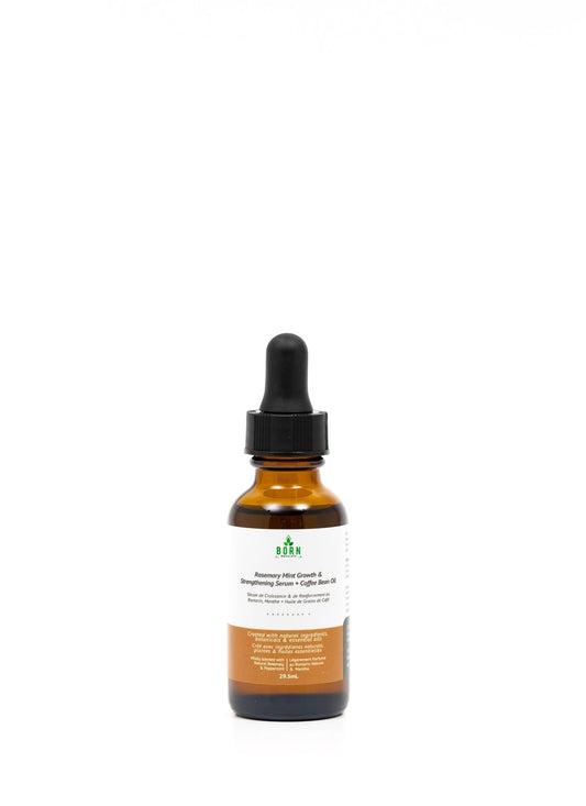 Rosemary Mint Growth & Strengthening Scalp Serum + Coffee Oil